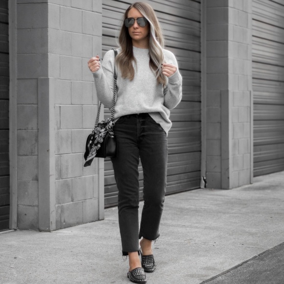 Zara Denim - Zara Rostov frayed hem jeans